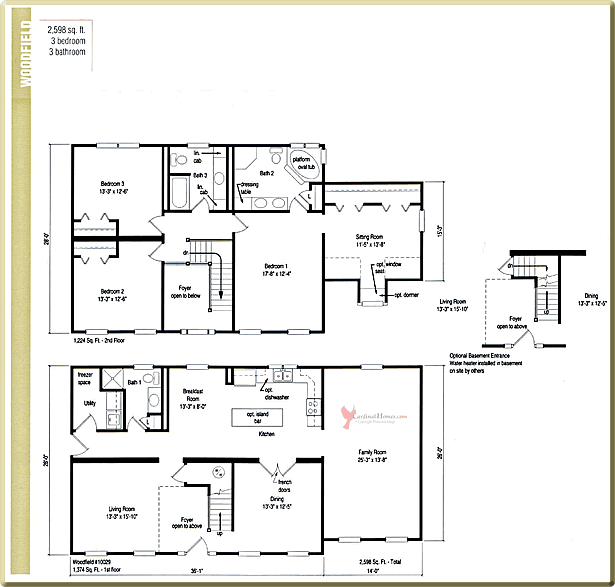 Woodfield floorplan